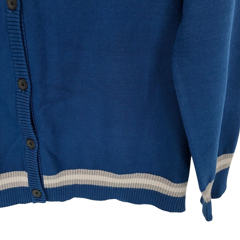 NEW Harry Potter Ravenclaw Sweater Cardigan Juniors L Embroidered School Girl - Picture 7 of 8